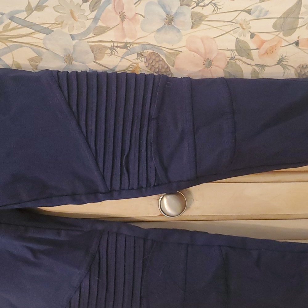 NWOT Moto Leggings Dark Navy Blue S/M